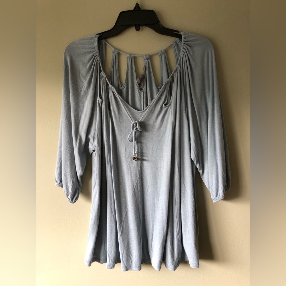 Vanessa Virginia | Mint Bell Shirt